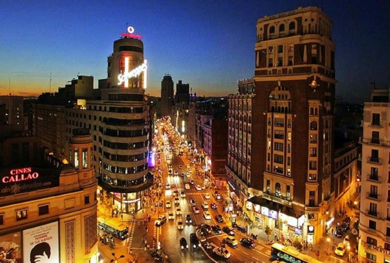 Apartamento Ático en Céntrico edificio cerca de la Gran Vía - Madrid Exterior foto